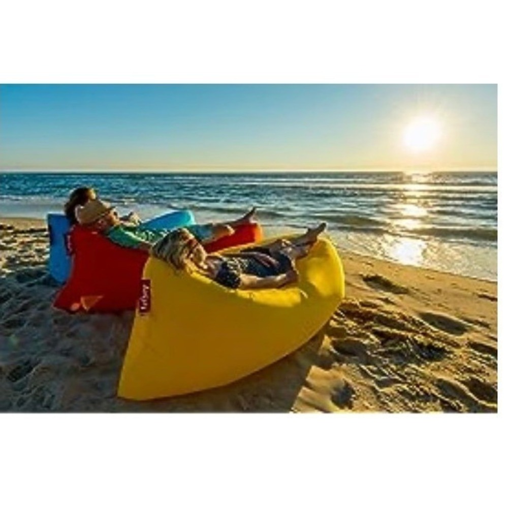 Fatboy Lamzac Air Lounger Portable Camping Travel Sofa Bed With Tags Unused